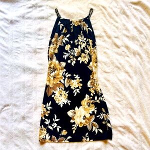 White House black market size small party dress with flowers